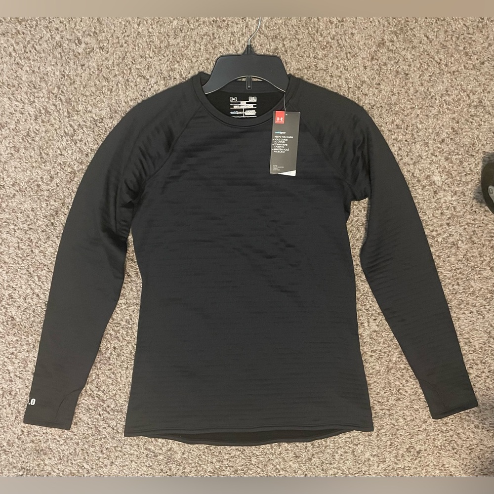 Under Armour Base 3.0 Coldgear Women’s Medium Black Long Sleeve NWT